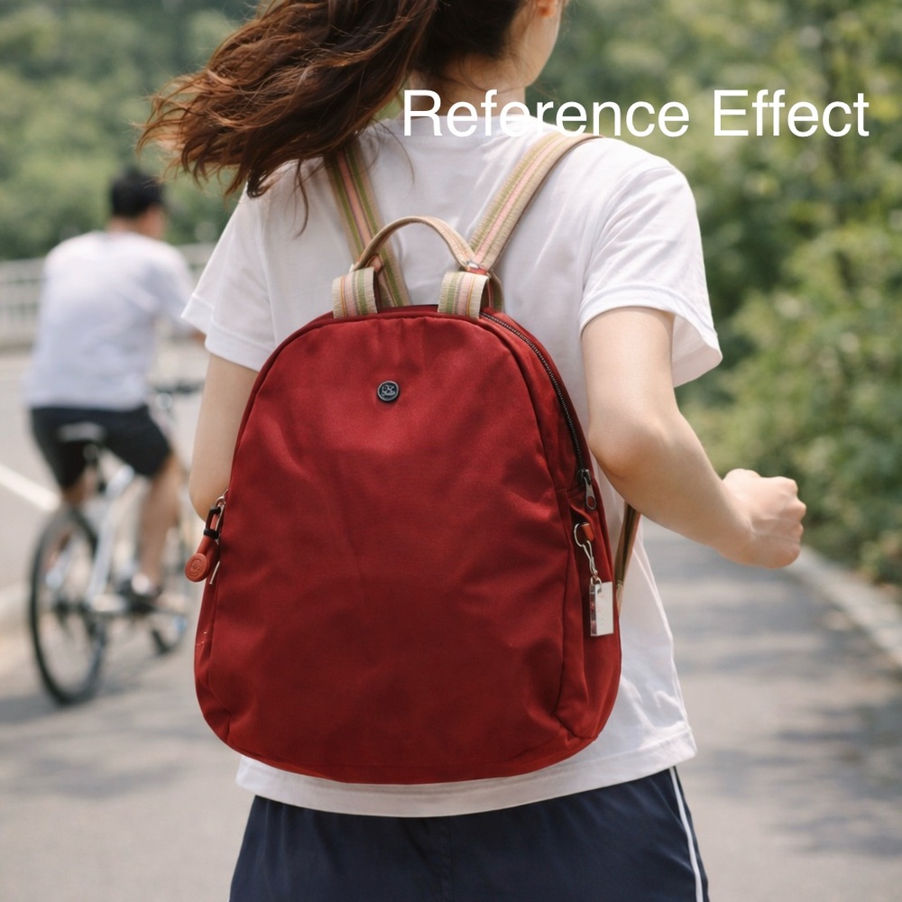 Lightweight Nylon Backpack with Top Handle